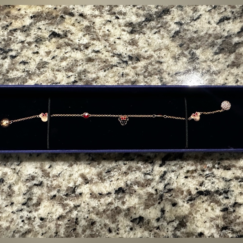 Mini Mouse Swarovski Bracelet